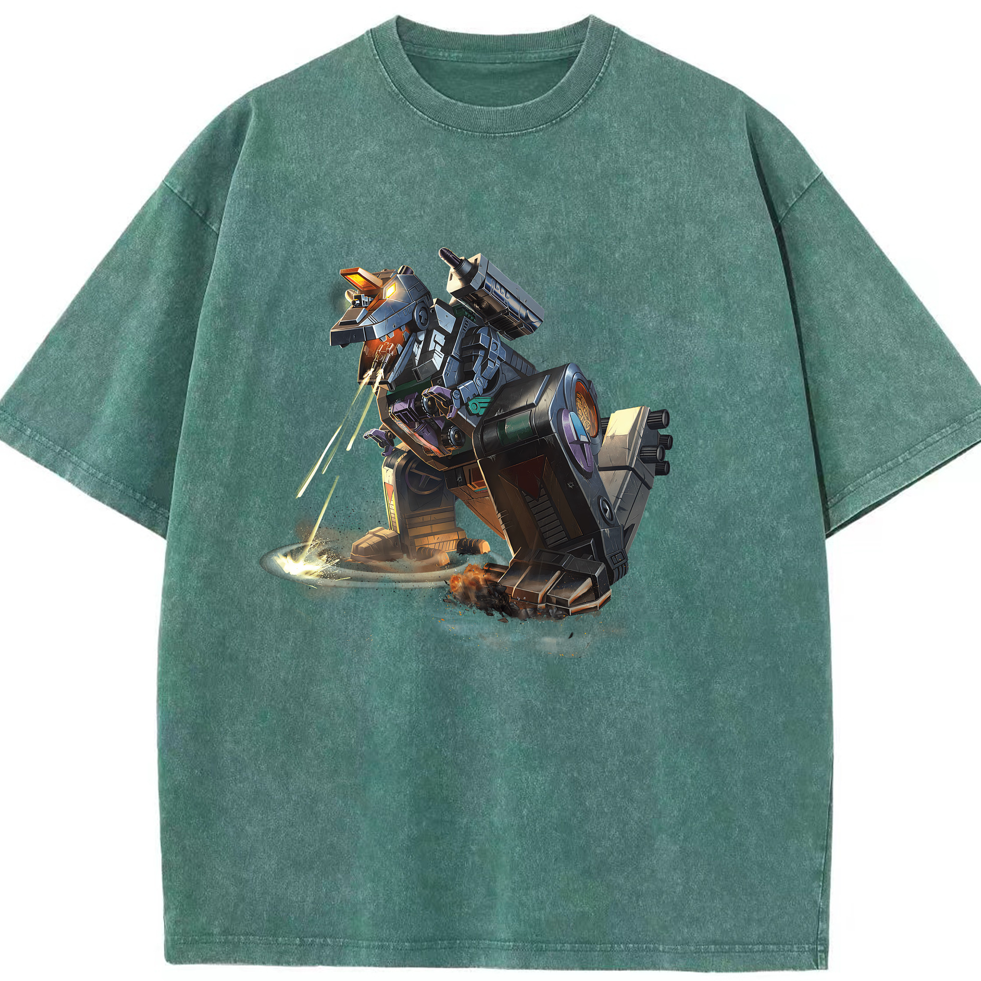 （画像用） Transformers トランスフォーマー 綿100% ヴィンテージ風 半袖Tシャツ（フロントプリント）